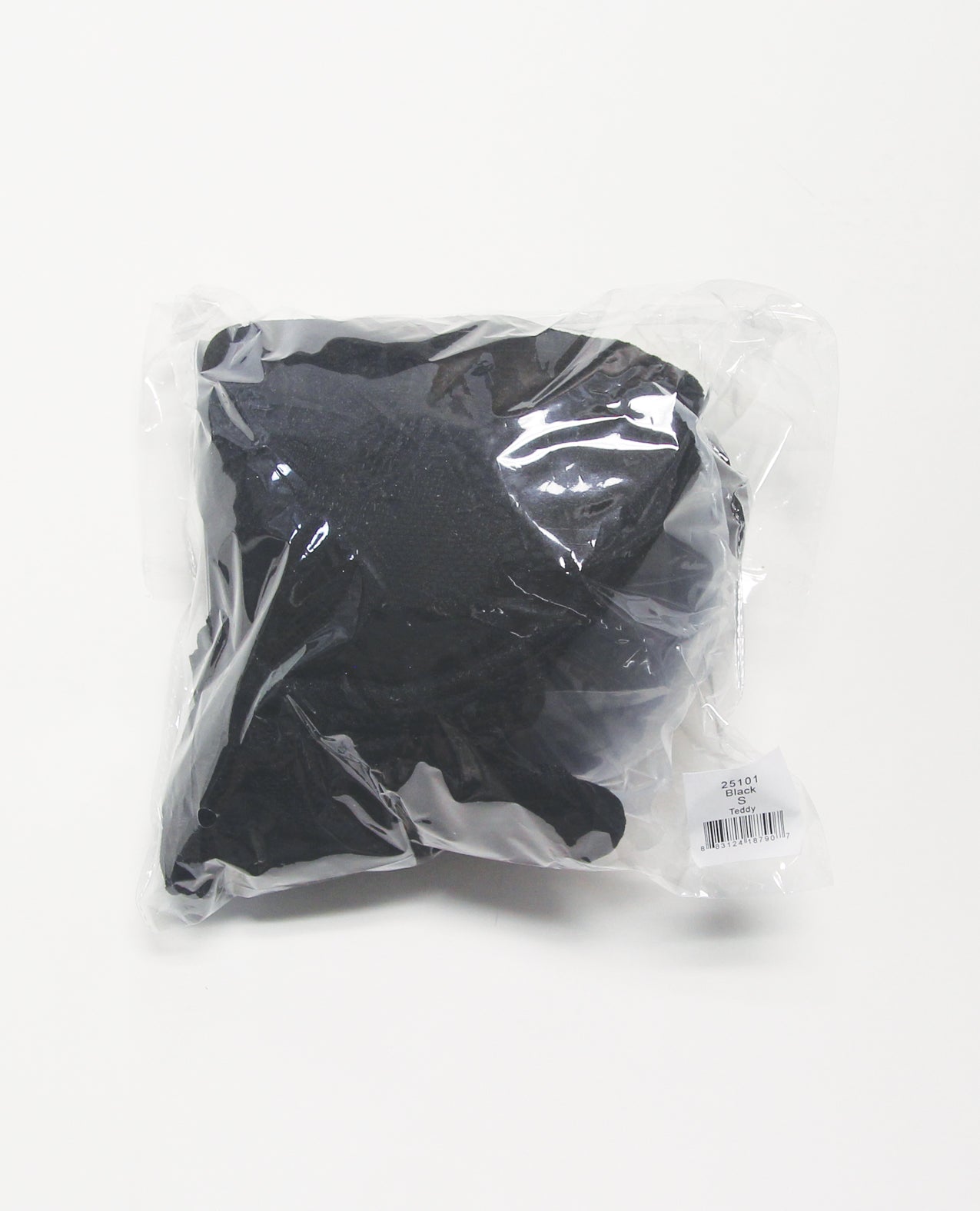 Lace Teddy w/Padded Underwire Cups & Removable Neck Accent - Black LG