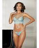Ladda bilden i Galleri Viewer, Strappy Lace Bra and &amp; Thong Mint SM
