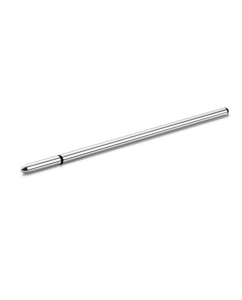Mystim Thin Finn Sonde urétrale eStim - Argent