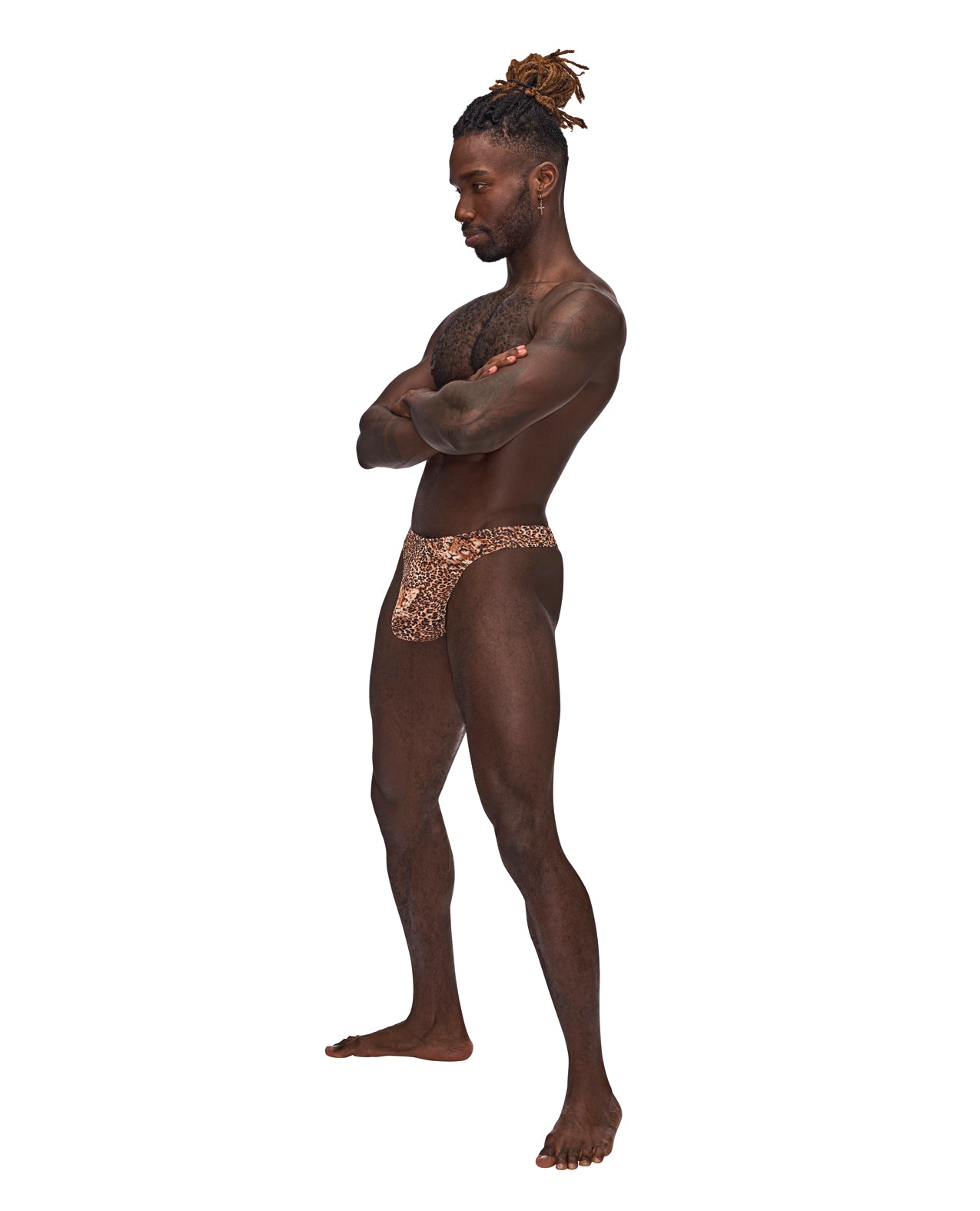 Męskie majtki Wonder z nadrukiem zwierzęcym L/XL