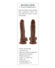 Carica l'immagine nel visualizzatore Galleria, Selopa 6" Lifelike Dildo - Dark
