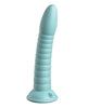 Load image into Gallery viewer, Dillio Platinum 7 Inch Wild Thing Silicone Dildo Teal
