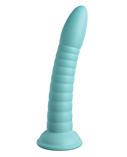 Dillio Platinum 7 Inch Wild Thing Silicone Dildo Teal