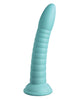 Load image into Gallery viewer, Dillio Platinum 7 Inch Wild Thing Silicone Dildo Teal
