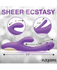 Załaduj obraz do przeglądarki galerii, Inmi Tri-Flick Flicking Rabbit Vibrator - Purple
