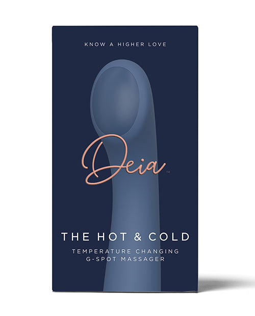 Deia Hot and Cold Heating and Cooling Vibrator Navy For Temperature Play
