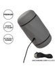 Load image into Gallery viewer, Milk Master Vibro Squeeze Stroker - Black
