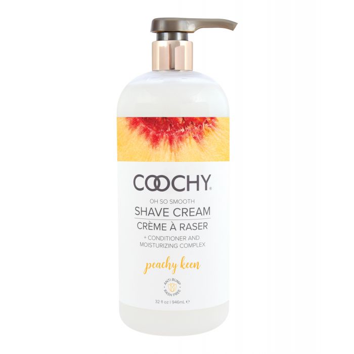 COOCHY Cremă de ras - 32 oz Peachy Keen