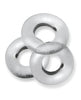 Cargue la imagen en el visor de la galería, Oxballs Fat Willy 3 Pack Jumbo Cock Rings - Clear
