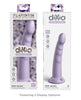 Load image into Gallery viewer, Dillio Platinum 7" Slim Seven Silicone Dildo - Purple
