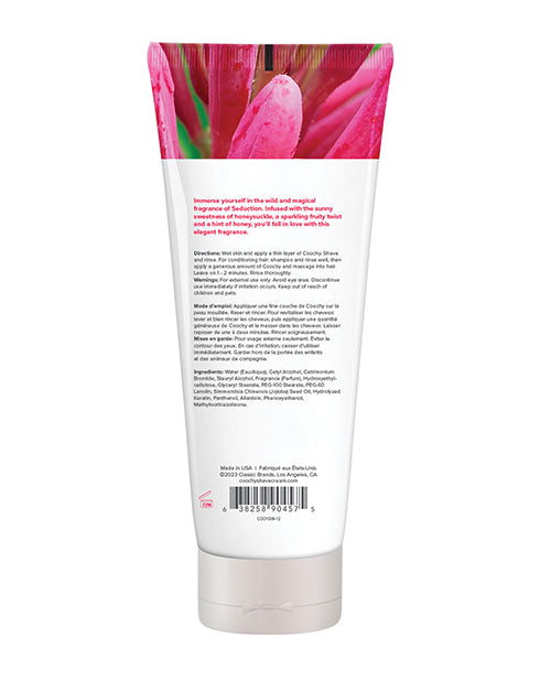 COOCHY Crème à raser - 12.5 oz Séduction Chèvrefeuille/Agrumes