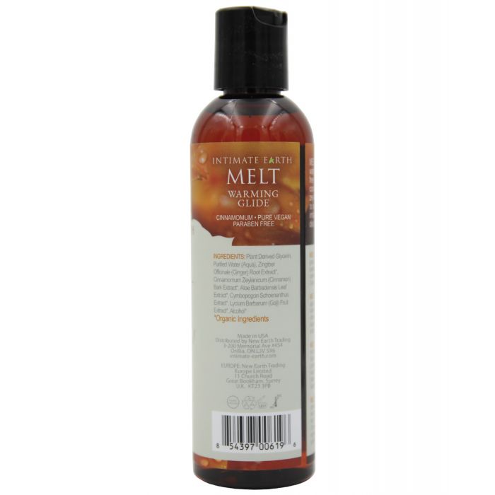 Ενυδατικό Ζεσταίνων Λιπαντικό Intimate Earth Melt - 60 ml