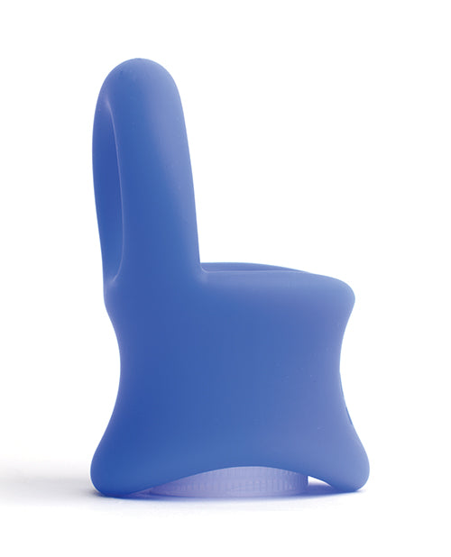 Sport Fucker Silicone Baller Ring Cock Ring Blue Ball Stretcher