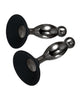 Carica l'immagine nel visualizzatore Galleria, Evolved Joy Sticks 2 pc Plug Set - Black/Chrome
