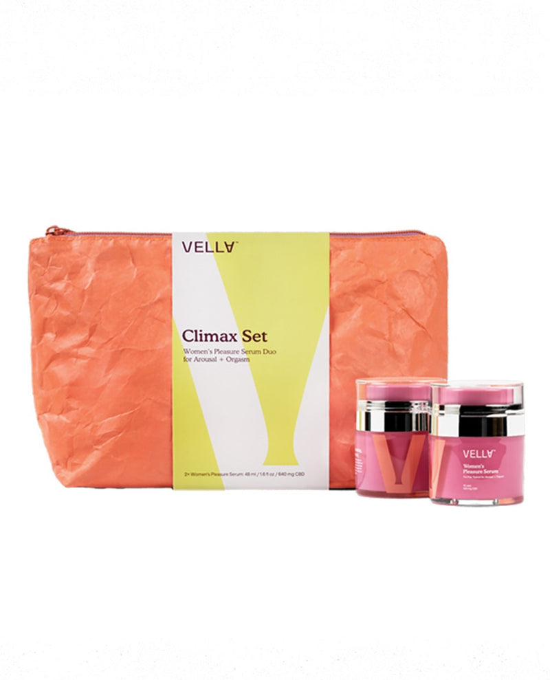 Charger l&#39;image dans la visionneuse de la galerie, Vella Climax Set CBD Women&#39;s Pleasure Serum - 2 Jar Gift Set
