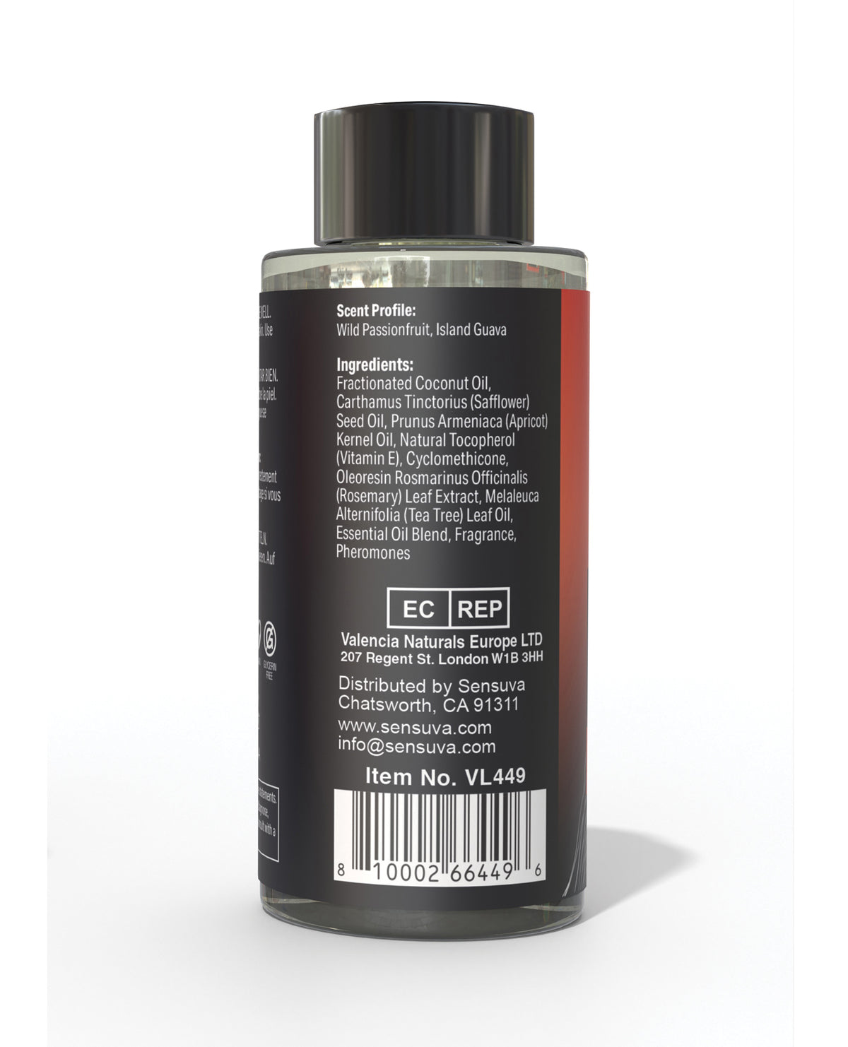 Sensuva Me & You Massage Oil - 2 oz Island Passion