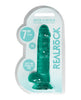 Charger l'image dans la visionneuse de la galerie, Shots RealRock Realistic Crystal Clear 7" Dildo w/Balls - Turquoise
