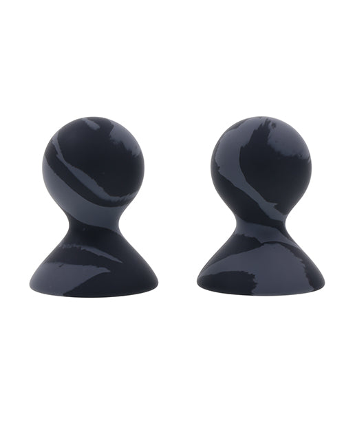 Sportsheets Velvet Noir Silicone Nipple Sucker - Black
