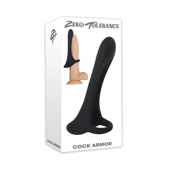 Zero Tolerance Cock Armor - Black
