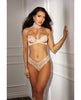 Bild in den Galerie-Viewer laden, Absolutely Beautiful Stretch Lace Collard Bra &amp; Panty (Goes w/SOH31549) Nude 36
