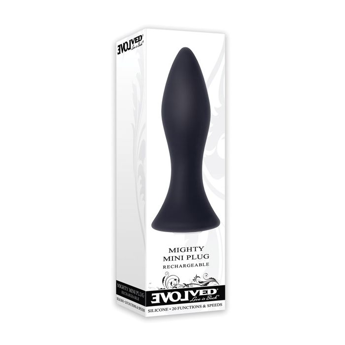 Evolved Mini Butt Plug - Black