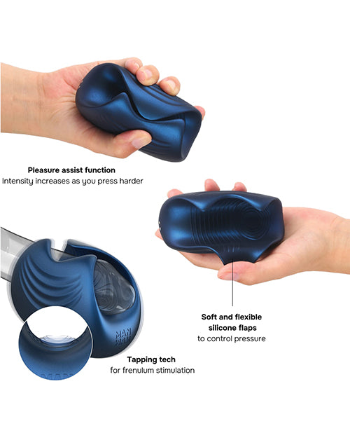 Manwan Sub-One Tapping Male Masturbator - Stellar Blue | Buy Online in Canada Manwan Sub-One Tapping Male Masturbator - Stellar Blue | Buy Online in Canada