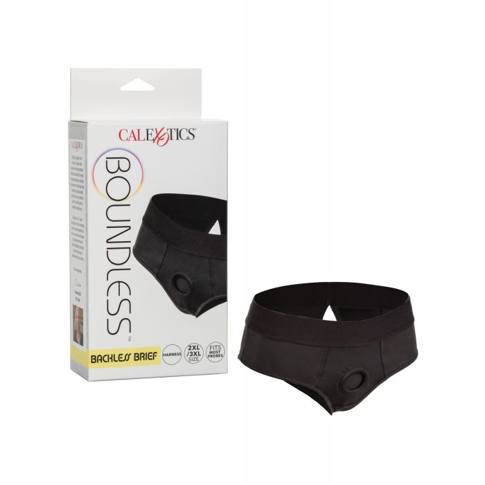 Boundless Backless Brief 2XL/3XL - Black