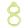 Cargue la imagen en el visor de la galería, Forto F-88 Double Ring Liquid Silicone Cock Ring - Glow in the Dark
