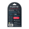 Cargue la imagen en el visor de la galería, Forto F-88 Double Ring Liquid Silicone Cock Ring - Glow in the Dark
