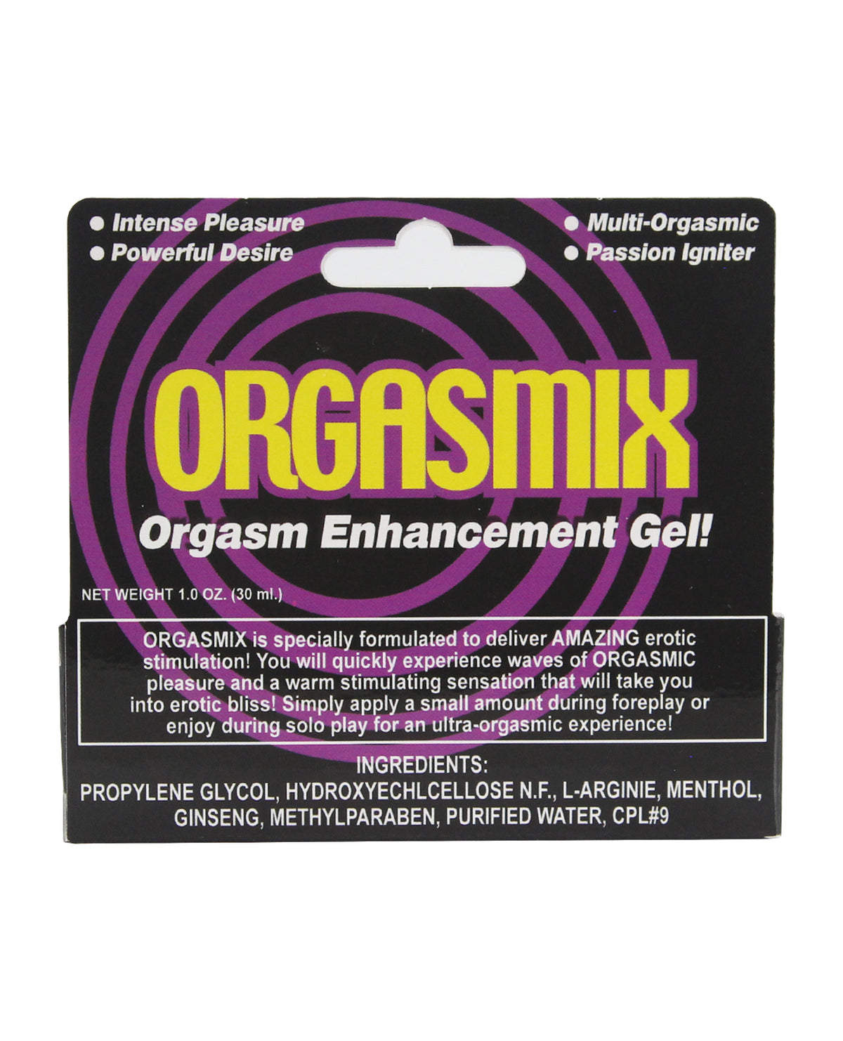 Orgasmix orgasmförbättrande gel - 1 oz