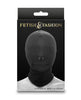 Cargue la imagen en el visor de la galería, Fetish and Fashion Zippered Mouth Hood Black One Size Fits Most Nylon
