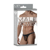 Afbeelding laden in Galerijviewer, Male Power Sheer Nylon Lycra Pouch Thong Black L/XL
