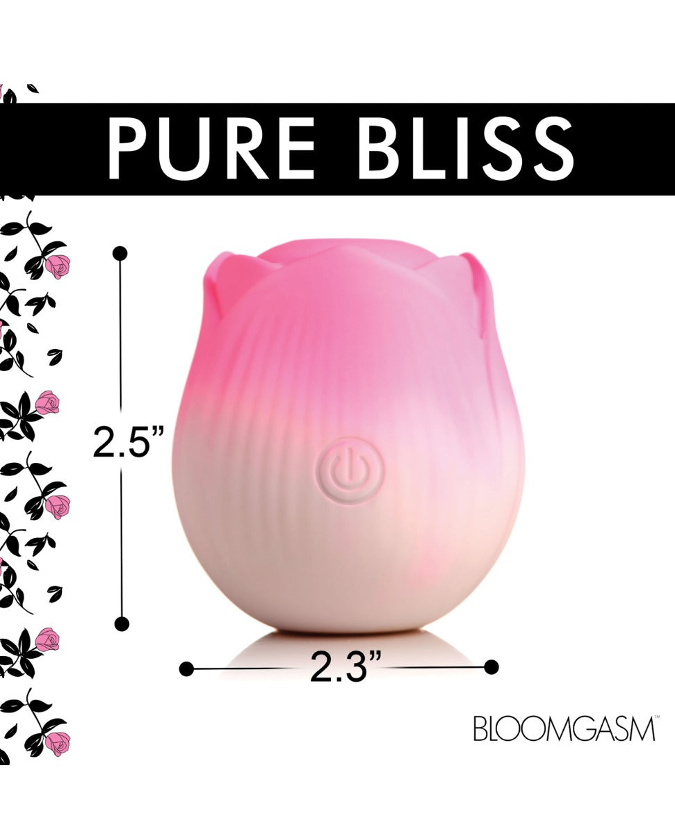 Bloomgasm Pulsing Petals Throbbing Rose Stimulator - Pink