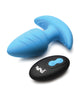 Load image into Gallery viewer, Bang! Rotating &amp; Vibrating Tapered Butt Plug w/Remote - Blue
