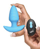 Load image into Gallery viewer, Bang! Rotating &amp; Vibrating Tapered Butt Plug w/Remote - Blue
