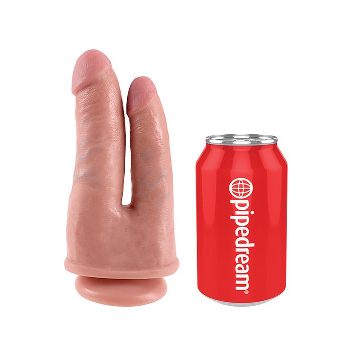 King Cock Doppio Penetratore - Flesh