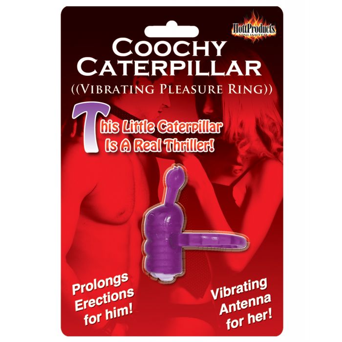 Oruga Coochy de Miel Excitada - Púrpura