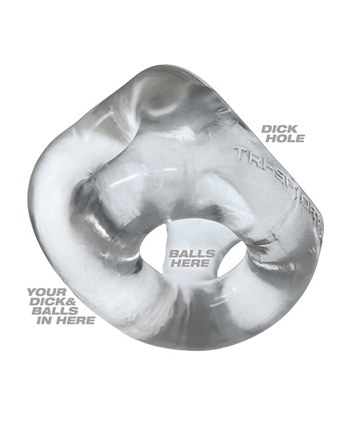 Încărcați imaginea în vizualizatorul Galerie, Oxballs Tri Sport XL 3 Ring Sling - Clear
