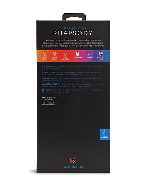 Nu Sensuelle Rhapsody Tapping Vibe - Deep Pink