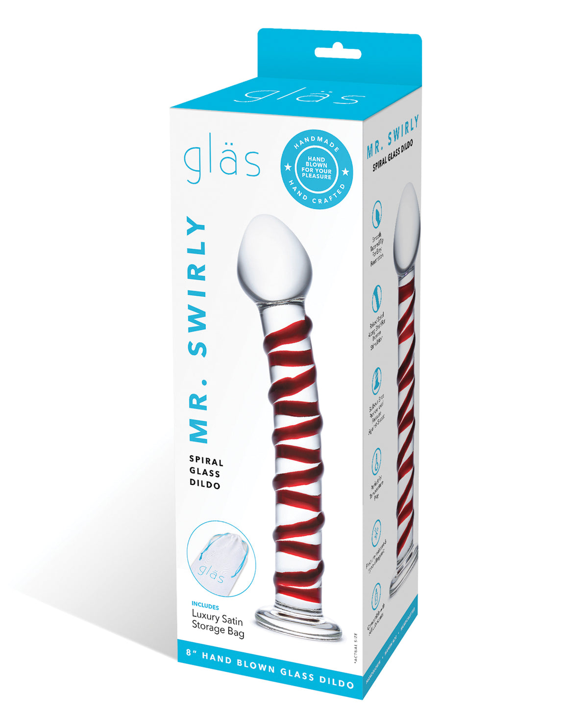 Glas Mr. Swirly Dildo