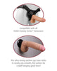Cargue la imagen en el visor de la galería, Real Feel Deluxe No. 7 9" Vibe Waterproof - Black
