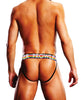 Load image into Gallery viewer, Prowler Oversized Paw Jock Strap - White/Multi MD
