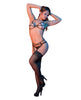 Load image into Gallery viewer, Sexy Time Melissa Strappy Bra, Garter &amp; G-String Black S/M
