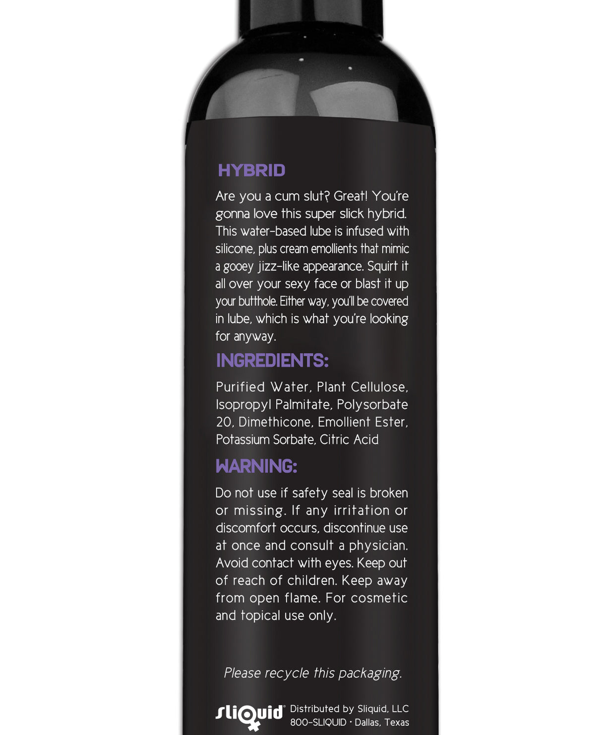 Ride BodyWorx Silk Hybrid Lubricant Water Based Silicone Blend