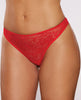 Load image into Gallery viewer, Allure All Wrapped Up Thong w/Bow - Red O/S
