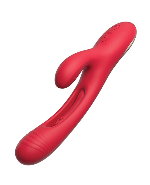 Bora G-Spot Tapping Rabbit Vibrator - Red - Article product