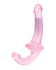 Bild in den Galerie-Viewer laden, Shots RealRock Crystal Clear 6" Strapless Strap-On - Pink
