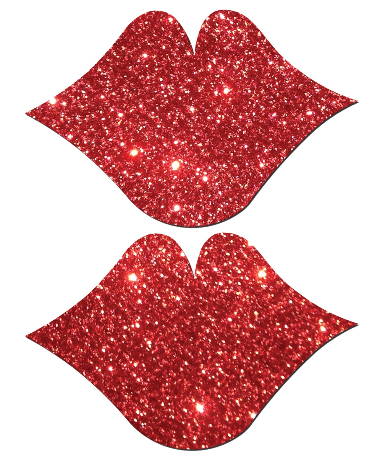 Pastease Glitter Læber - Rød O/S