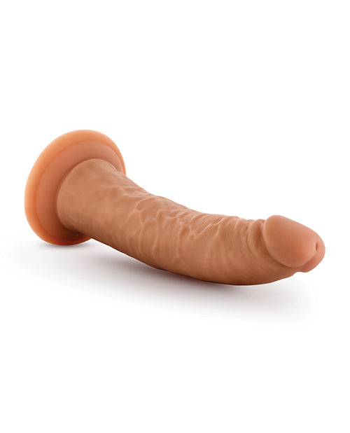 Blush Dr Skin Glide 7.5 Inch Self Lubricating Dildo Mocha