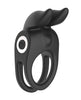 Load image into Gallery viewer, Enhancer Vibrating Rabbit C-Ring - Black
